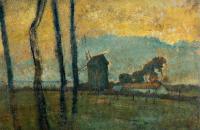 Degas, Edgar - Landscape at Valery sur Somme